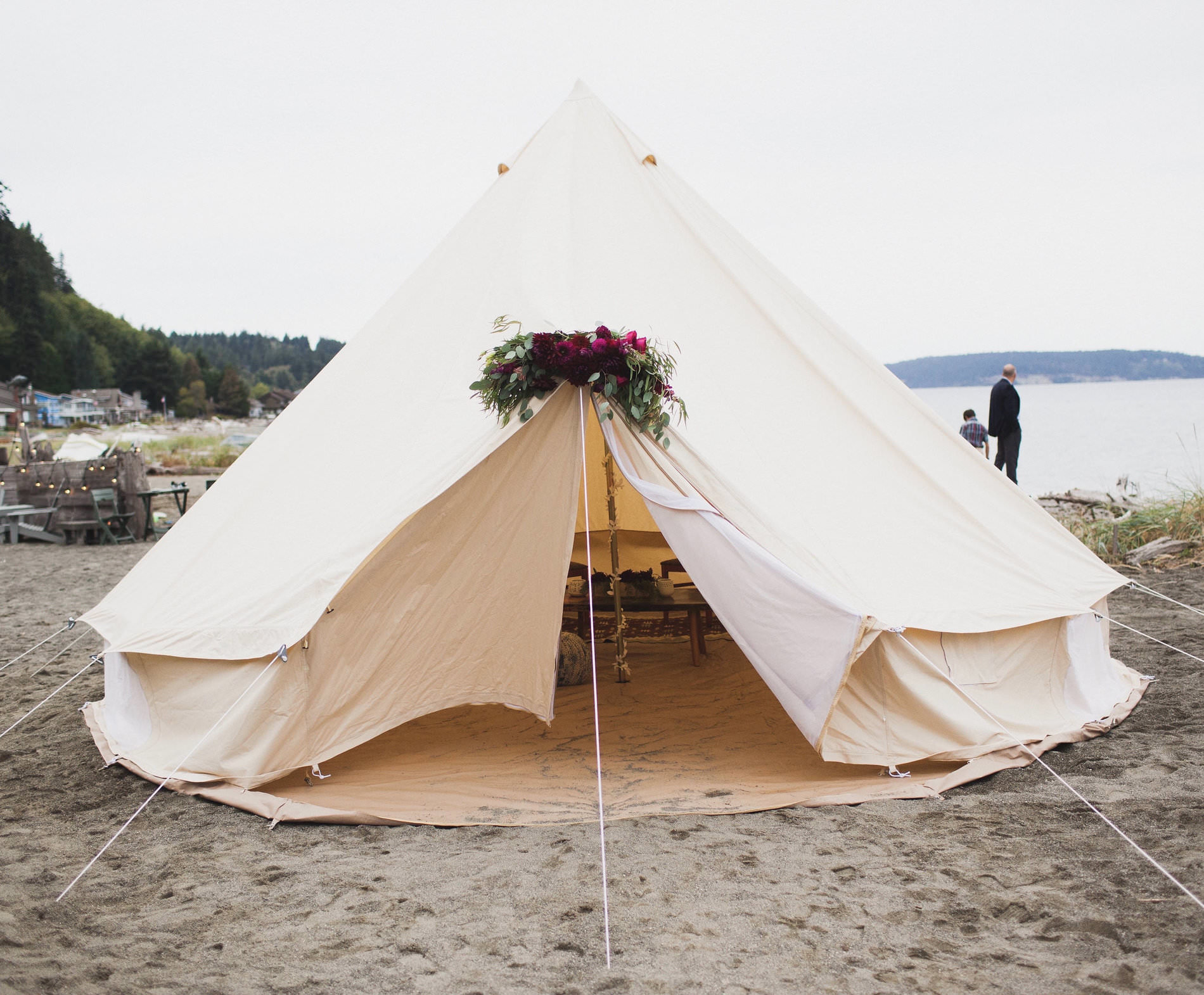 Boho Tent with Floral