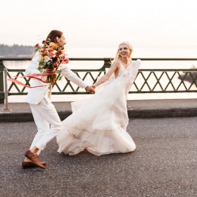 Boho Wedding on Whidbey